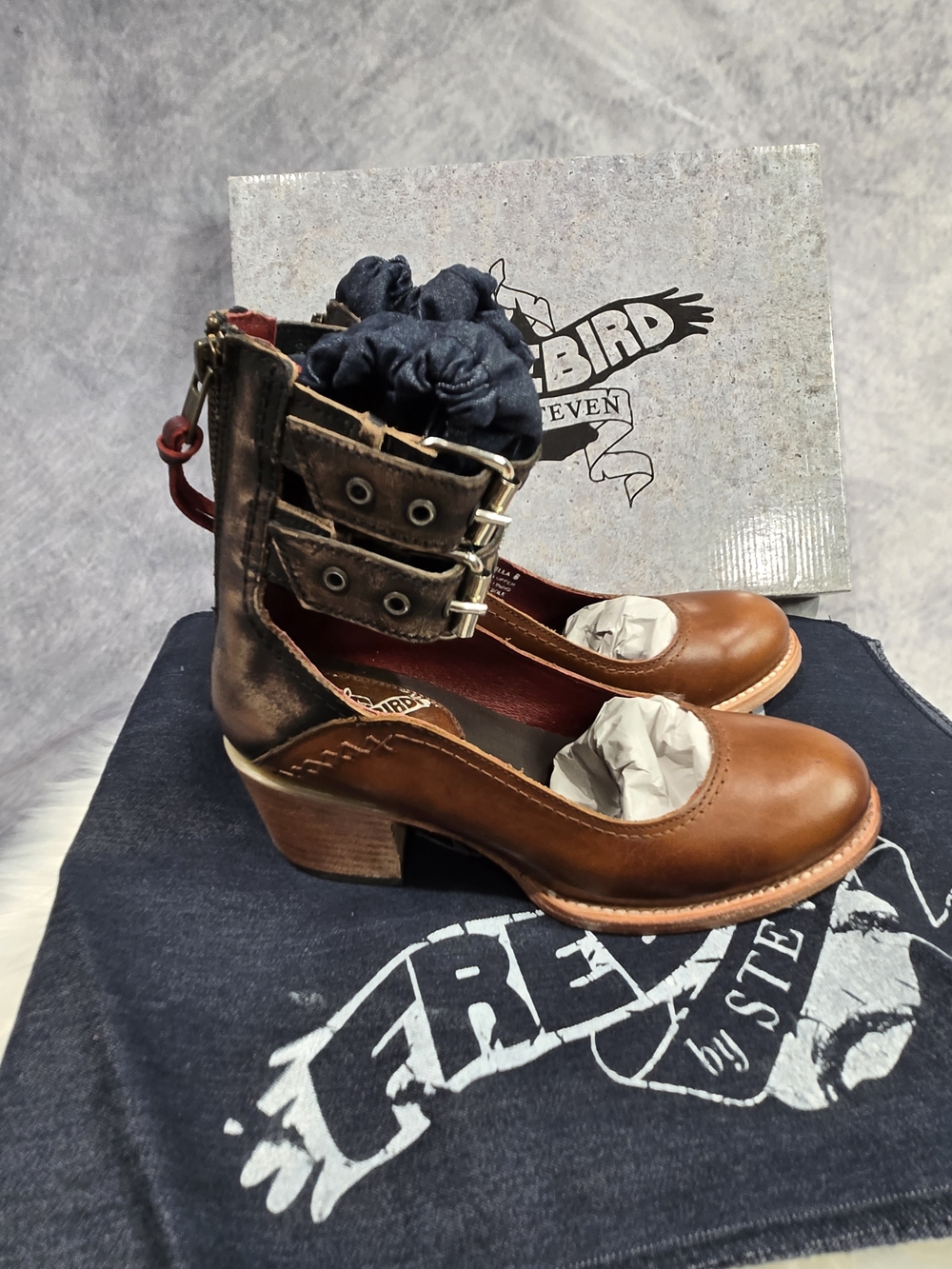 Freebird by Steven "Candella" cognac handcrafted - Picture 2 of 6